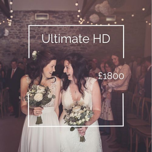 Our ultimate 4k wedding videography package - from £2950